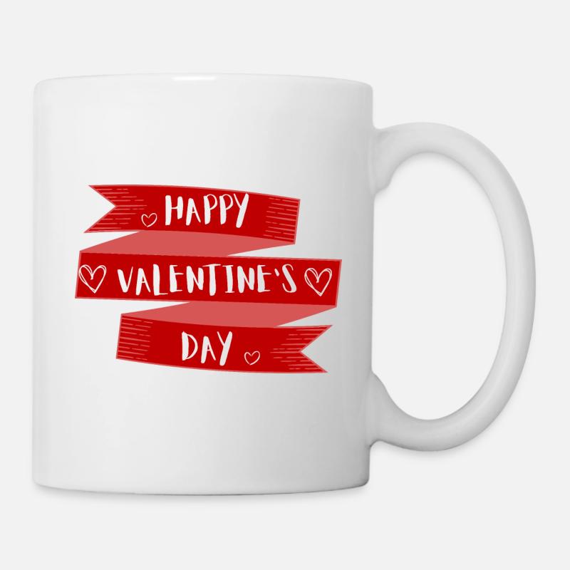 Happy valentine's day - Mug - white