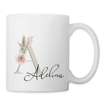 Adelina! Name Boho - Mug - white - Right