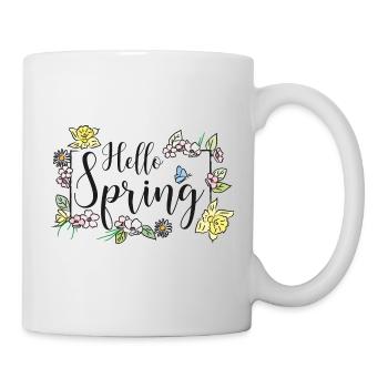 Hello Spring - Mug - white - Right