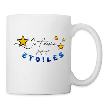 Liebessterne - Tasse - Weiß - Rechts