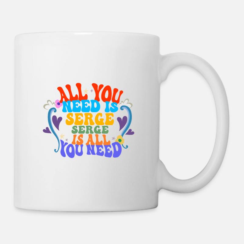 Serge - Tasse - Weiß