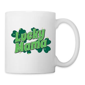 Cadeau de la Saint-Patrick Shamrock Femmes irlandaises - Mug blanc - blanc - Droite