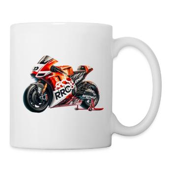 Show off your style with our motorcycle logos - Mug - white - Right