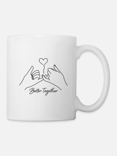 Mieux ensemble - Mug blanc - blanc