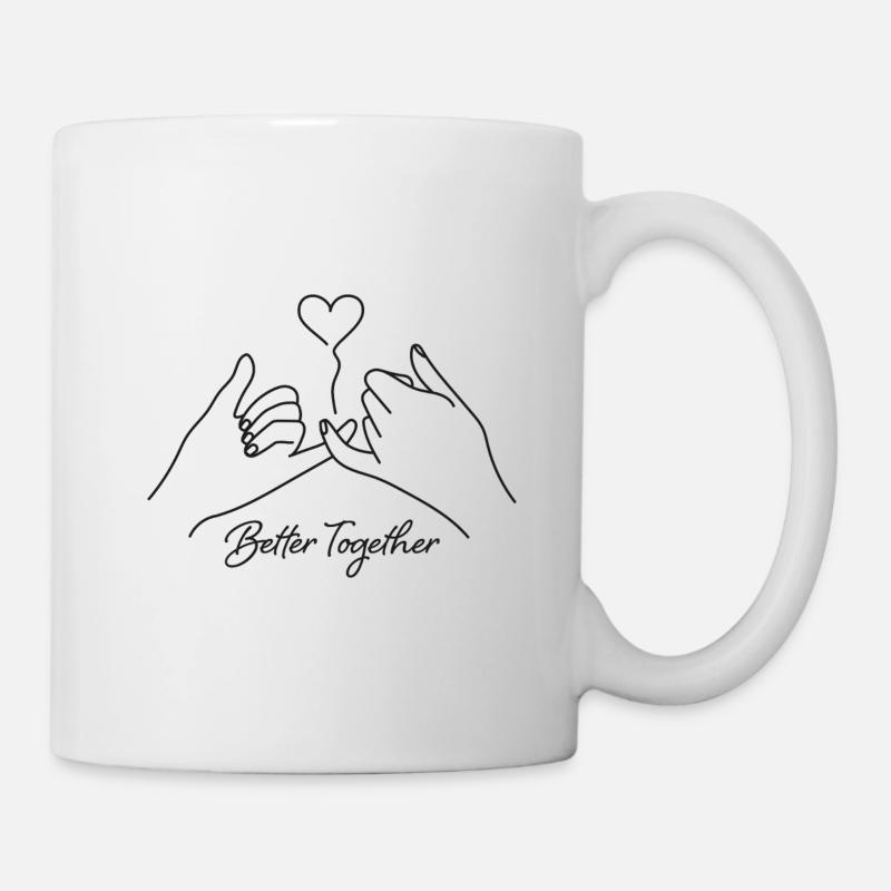 Better Together - Tasse - Weiß