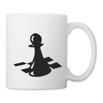Chess pawn - Mug - white - Right