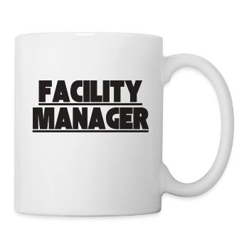 Facility Manager Haustechniker Hausmeister - Tasse - Weiß - Rechts