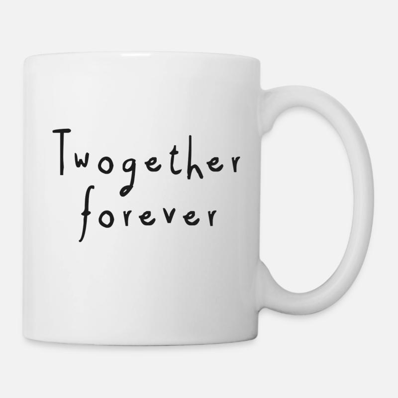 together forever - Tasse - Weiß