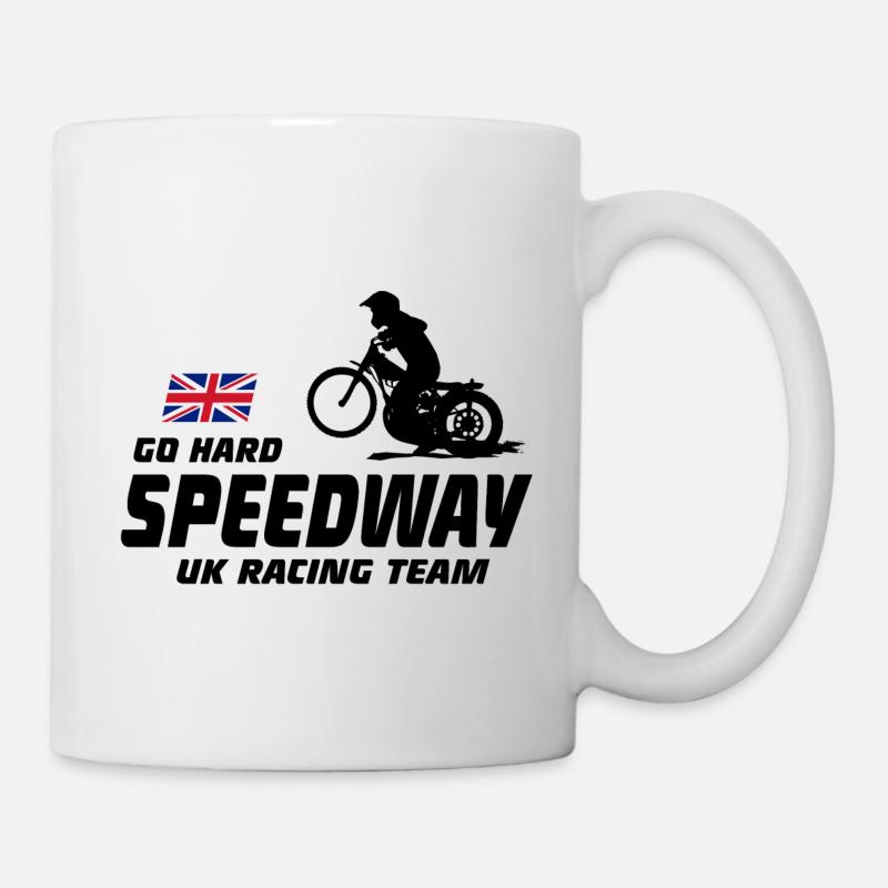 Speedway - Motorcycle Speedway - Mug - white