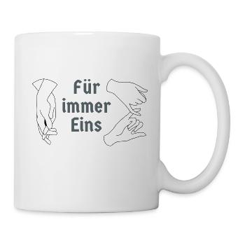 Verliebt - Tasse - Weiß - Rechts