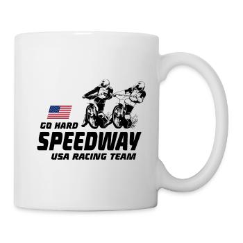 Speedway - Motorcycle Speedway - Tasse - Weiß - Rechts