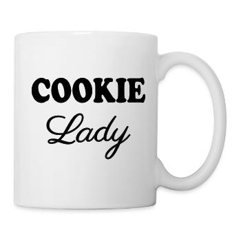 Cookie Lady - Mug blanc - blanc - Droite