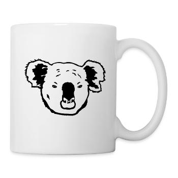 Koala - Koalabär - Tasse - Weiß - Rechts