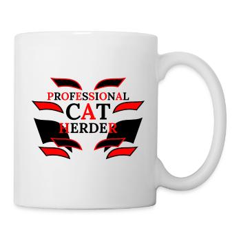Professional Cat Herder - Mug - white - Right