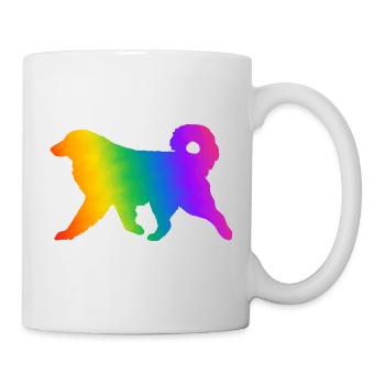 Pyrenäen-Sennenhund, vollständig anpassbar nach Wunsch - Tasse - Weiß - Rechts