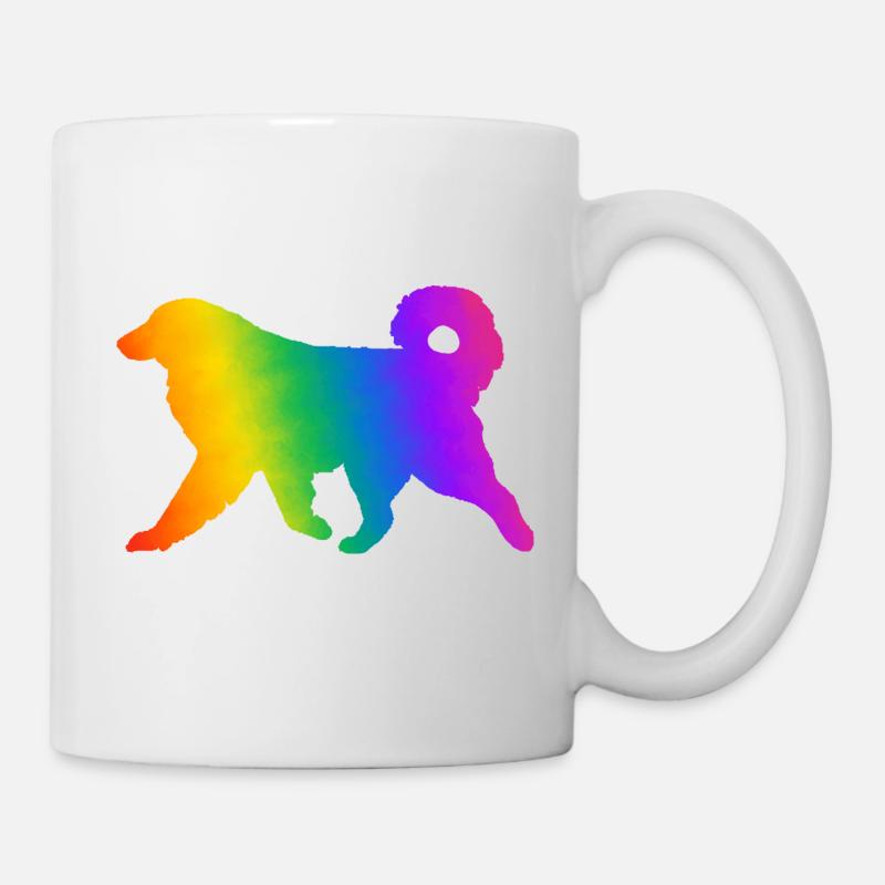 Pyrenean mountain dog, fully customizable as desired - Mug - white