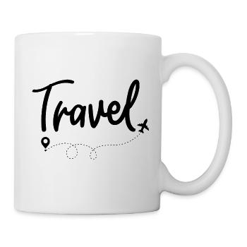 Voyager - Mug blanc - blanc - Droite