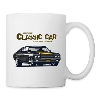 Classic Car Lovers i love my car - Tasse - Weiß - Rechts