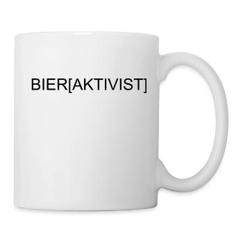 Bieraktivist - Tasse - Weiß - Rechts