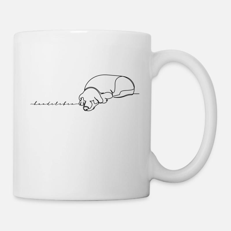 Hundeleben Unisex Casper - Tasse - Weiß