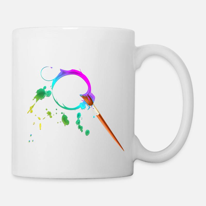 Maler - Tasse - Weiß