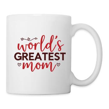 World's Greatest Mom - Mug - white - Right