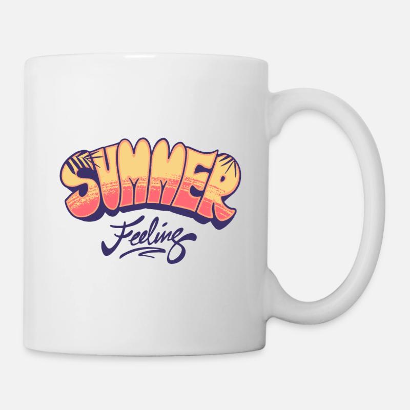 Summer Feeling Summer Sun Party Fun - Mug - white