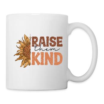 Raise Them Child - Tournesol - Mug blanc - blanc - Droite