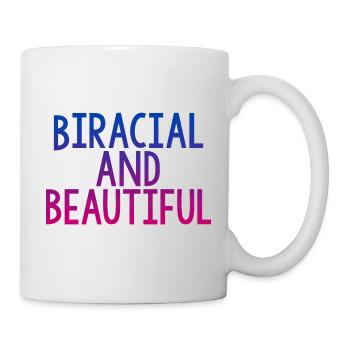 Biracial And Beautiful 4 - Mug - white - Right