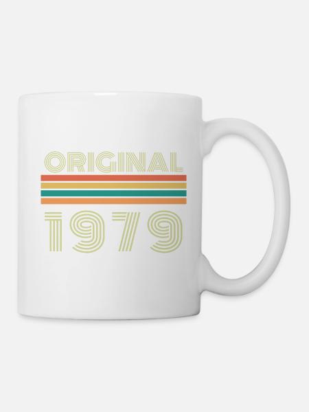 Original 1979 Jahrgang Vintage Retro - Mug blanc - blanc