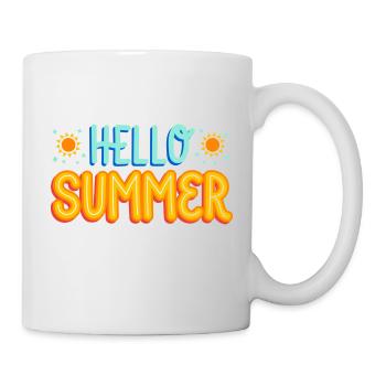 HALLO SOMMER - Tasse - Weiß - Rechts