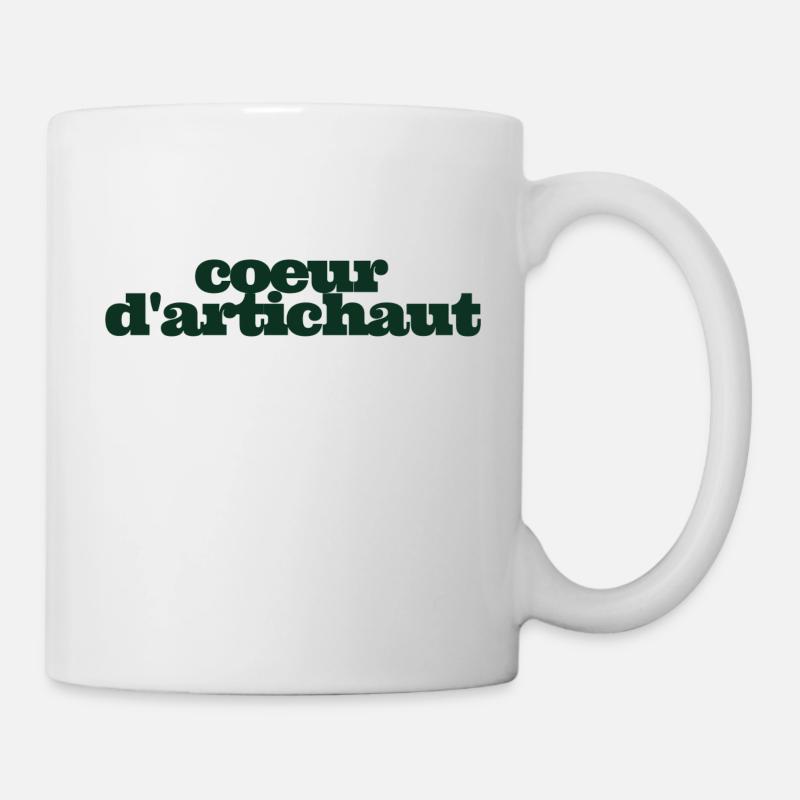 Coeur d’artichaut - Mug blanc - blanc