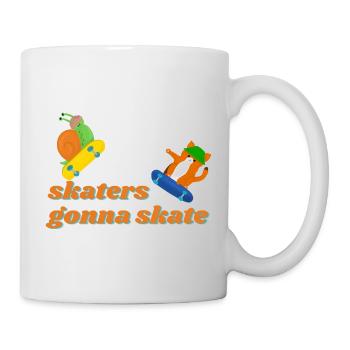 Skaters going to Skate - Mug - white - Right