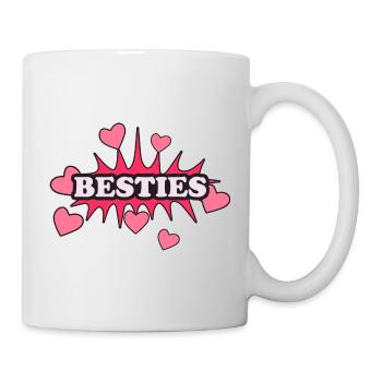Bestfriend Best friends Besties Graphic - Mug - white - Right