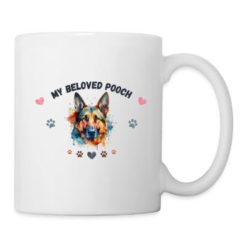 Mein G3 BLK Love Pooch - Tasse - Weiß - Rechts