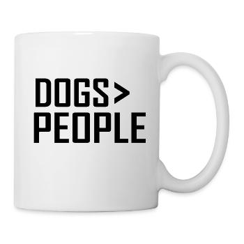 Hund Dog - Tasse - Weiß - Rechts