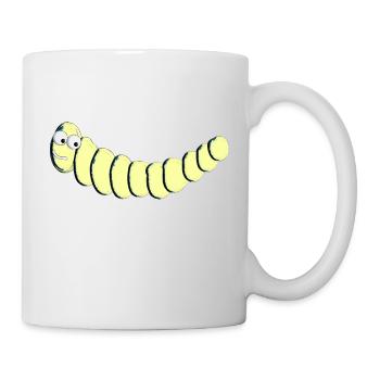 Wurm 4 - Tasse - Weiß - Rechts