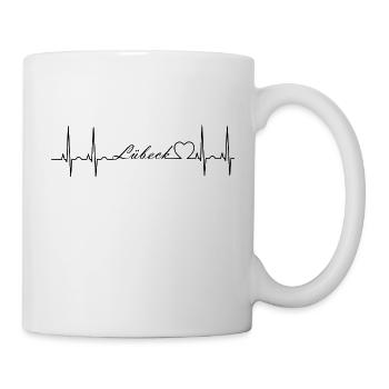 Lübeck - Tasse - Weiß - Rechts