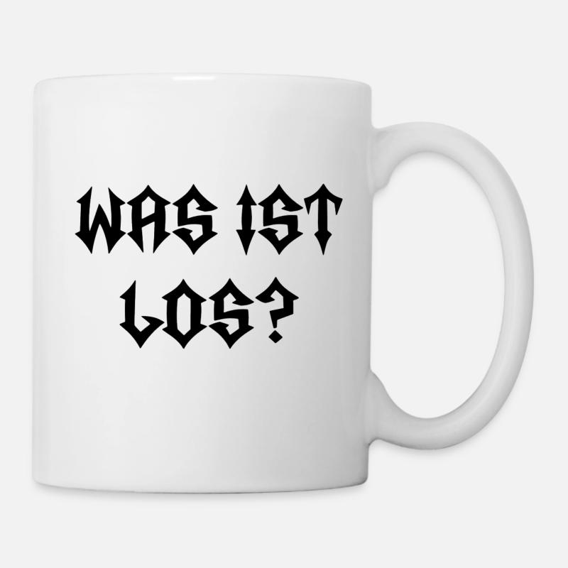 Was ist los? - Tasse - Weiß