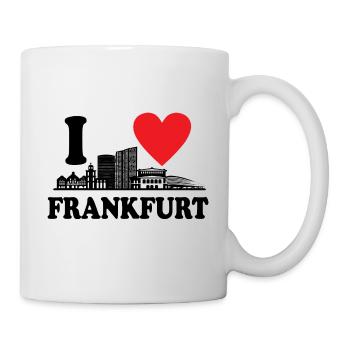 I love FFM - Tasse - Weiß - Rechts