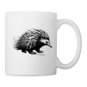 Echidna of Australia - Mug - white - Right