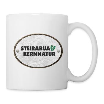 Steirabua mit Kernnatur Steiermark Österreich - Tasse - Weiß - Rechts