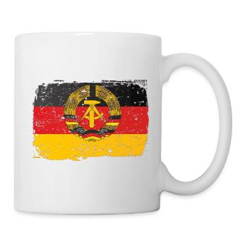 ddr - Deutsche demokratische Republik - Tasse - Weiß - Rechts