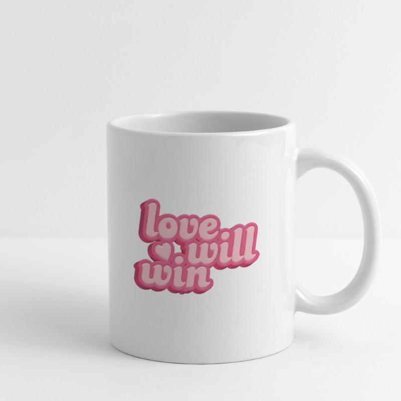 Die Liebe wird sich winden Tasse