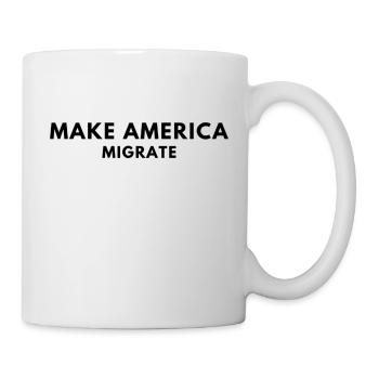 MAKE AMERICA MIGRATE - Mug blanc - blanc - Droite