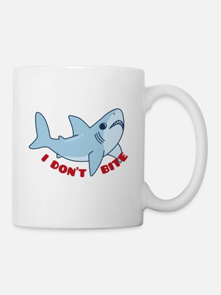 Meerestiere - Tasse - Weiß