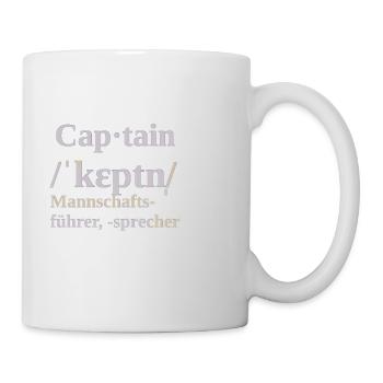 Capitaine - Mug blanc - blanc - Droite