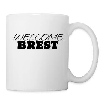 WELCOME BREST - Mug - white - Right