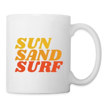 SUN SURF SAND - Tasse - Weiß - Rechts