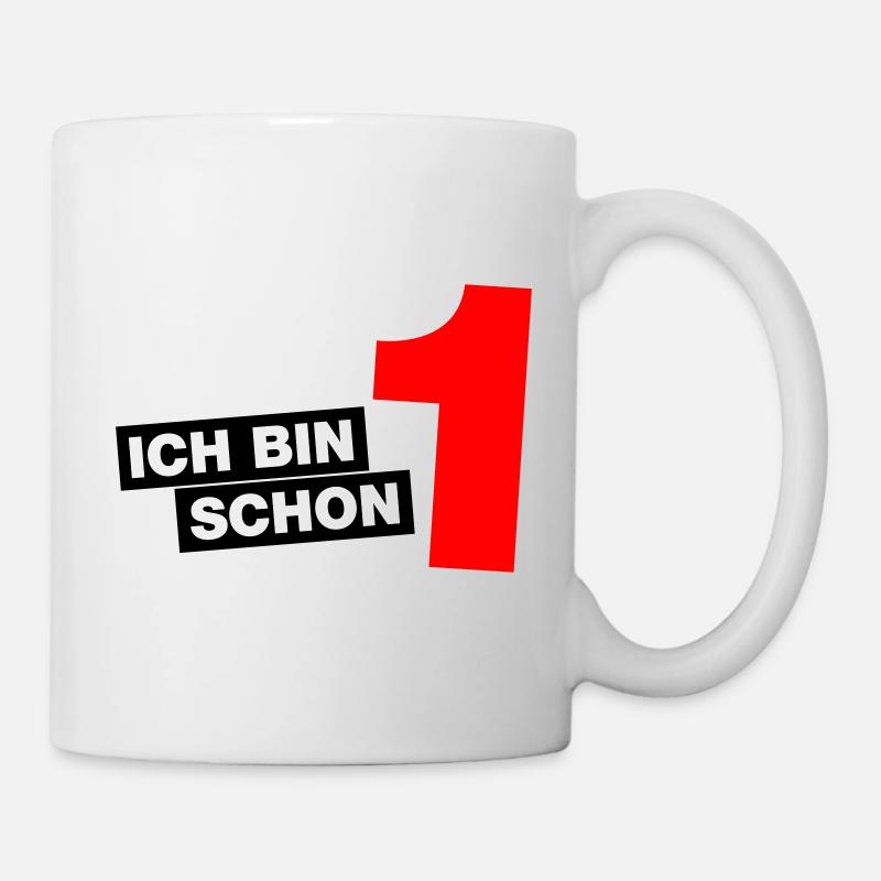Ich bin schon 1 - Tasse - Weiß